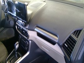 2021 FORD ECOSPORT, SILVER, SE MODEL, 1.0L, AT, FWD.  F26523